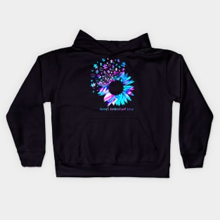 Colorful Sunflower Kids Hoodie